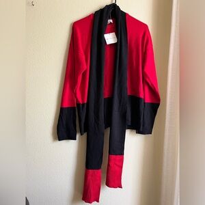 Sweater Red /black